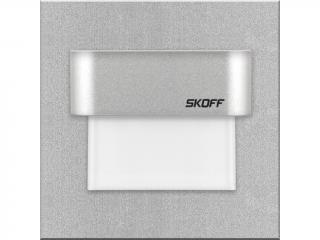 Schodišťové světlo Skoff Tango 10 V, 0,8 W, hliník Barevná teplota: Denní bílá, Krytí IP: IP66