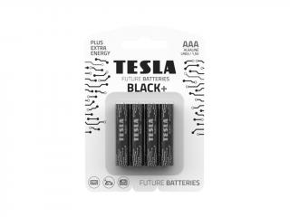 Tesla BLACK+ AAA tužková baterie 4ks, blistrová fólie
