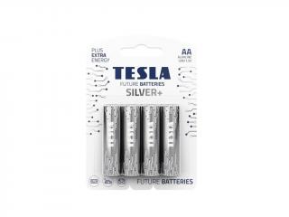 Tesla SILVER+ AA tužková baterie 4ks, blistrová fólie