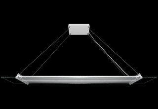Závěsné LED svítidlo - Moderno 50W, 1800lm, 3000K, teplá bílá