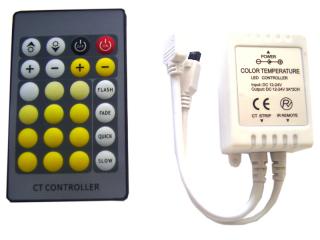 LED IR ovladač stmívač pro CCT/ MULTI BÍLÉ LED pásky (LED IR ovladač stmívač pro CCT/MULTI BÍLÉ LED pásky)