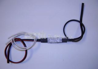TLAČÍTKOVÝ vypínač/stmívač pro LED pásky 12V/24V - CONEX-D2 (Tlačítkový stmívač pro LED pásky v drátovém provedení)