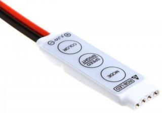 TLAČÍTKOVÝ vypínač/stmívač pro LED pásky RGB  (Tlačítkový stmívač pro LED pásky RGB )