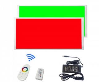 SIKOV LED panel RGBW 600X1200mm, bílý rám, podhledový, 60W, záruka 5LET 97192