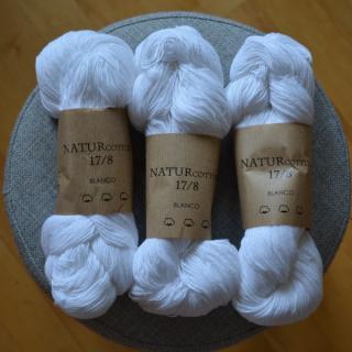 ADR - NATURCOTTON - 17/8 - bílá (Materiál: 100% bavlna)