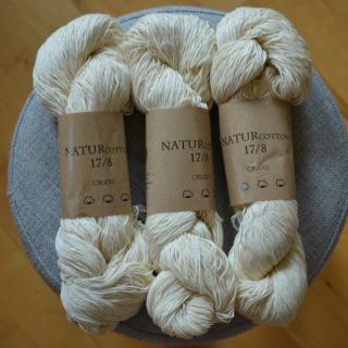 ADR - NATURCOTTON - 17/8 - ecru (Materiál: 100% bavlna)