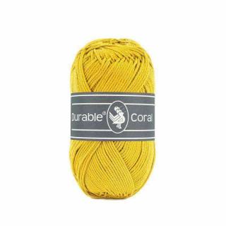 DURABLE - CORAL 2206 - Lemon Curry (Materiál: 100% mercerovaná bavlna)