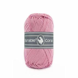 DURABLE - CORAL 224 - Old Rose (Materiál: 100% mercerovaná bavlna)