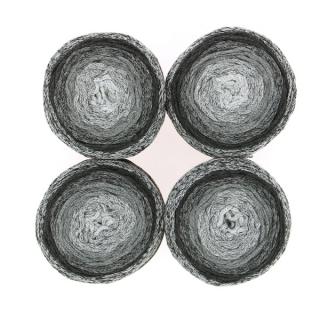 HOOOKED - WAVY BLENDS - Anthracite Stone (Materiál: 80% bavlna, 20% ostatní vlákna)