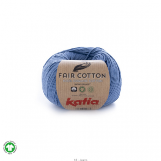KATIA - FAIR COTTON 18 - jeans - k odeslání 19.3. !!! (Materiál: 100% organická bavlna GOTS)