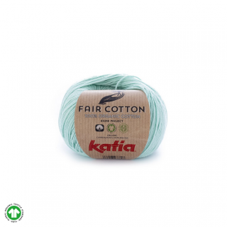 KATIA - FAIR COTTON  29 -  whitish green (Materiál: 100% organická bavlna GOTS)