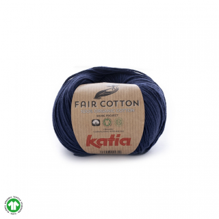 KATIA - FAIR COTTON  5 - dark blue (Materiál: 100% organická bavlna GOTS)