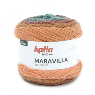 KATIA - MARAVILLA 505 + 2 návody ZDARMA  (Materiál: 52% virgin wool superwash, 48% akryl)