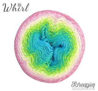 Příze Scheepjes WHIRL 768 Sherbet Rainbow (Materiál: 60% bavlna, 40% akryl)