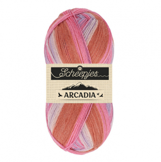 SCHEEPJES - ARCADIA 907 - Reef (Materiál: 75% virgin vlna superwash, 25% polyamid)