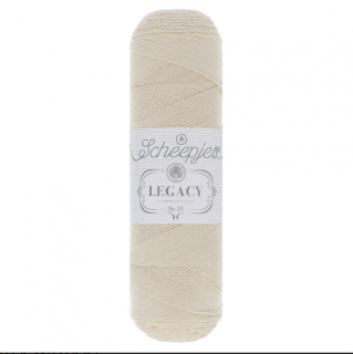 SCHEEPJES - LEGACY COTTON - 10 - ecru (Materiál: 100% prémiová bavlna)