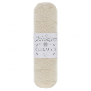 SCHEEPJES - LEGACY COTTON - 12 - ecru (Materiál: 100% prémiová bavlna)