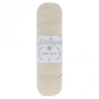 SCHEEPJES - LEGACY COTTON - 6 - ecru (Materiál: 100% prémiová bavlna)