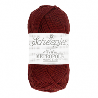 SCHEEPJES - METROPOLIS - 042 Lagos (Materiál: 75% merino extra fine, 25% nylon)