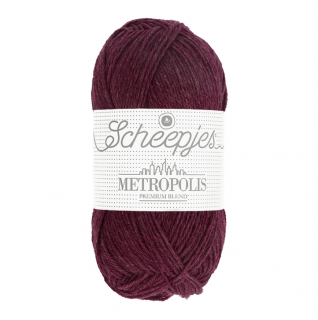 SCHEEPJES - METROPOLIS - 049 Ajman (Materiál: 75% merino extra fine, 25% nylon)