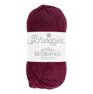 SCHEEPJES - METROPOLIS - 050 Bogotá (Materiál: 75% merino extra fine, 25% nylon)