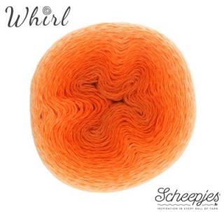 SCHEEPJES - WHIRL 554 Tangerine Tambourine (Materiál: 60% bavlna, 40% akryl)