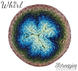 SCHEEPJES - WHIRL 774 Salted Caramel Matcha (Materiál: 60% bavlna, 40% akryl)