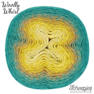 SCHEEPJES - WOOLLY WHIRL 476 Custard Cream Centre (Materiál: 70% bavlna, 30% vlna)