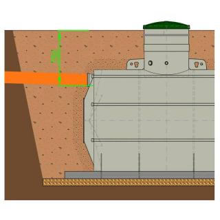Septik 7 - KÚ pro hloubku nátoku do 0,8 m