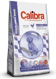 Calibra Dog Junior Large Breed Množství: 15 kg