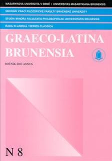 Graeco-Latina brunensia N8 (sborník prací)