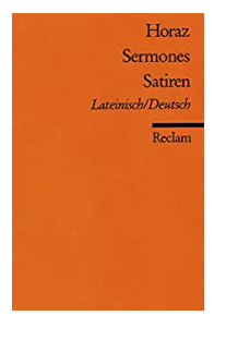 Horatiovy Satiry (latinsko-německé vydání)