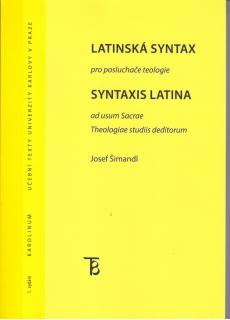 Latinská syntax pro posluchače teologie (Syntaxis latina ad usum Sacrae Theologiae studiis deditorum)