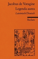 Legenda aurea - Jacobus de Voragine (tmavě oranžová) (latinsko-německé vydání)