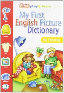 My First English Picture Dictionary: At home (slovník s nálepkami)