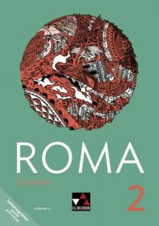 ROMA 2 cvičebnice (zelená) s klíčem a odkazem na výukový program (učebnice latiny - řada ROMA)