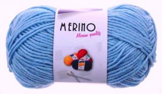 Příze Merino 14778 světle modrá  50% Merino vlna,50% akryl