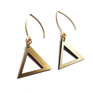 TRIANGLE HANGING GOLD