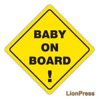 _ samolepka BABY ON BOARD _