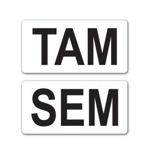 oboustranná samolepka TAM/SEM (semtamka)
