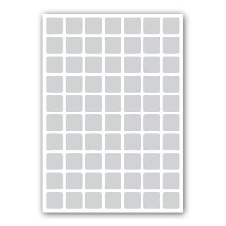 samolepící čtverečky ( přelepky 25 mm ) (čiré přelepky)