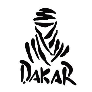 samolepka Dakar (silueta Dakar)