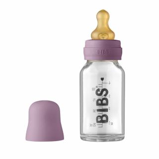 BIBS Baby Bottle skleněná láhev 110 ml Barva: MAUVE