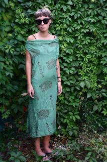 Zelené šaty Mantra