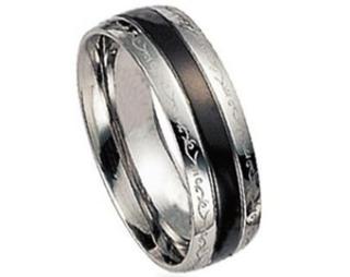 Ocelový prsten RSSLB19 Velikost: 49