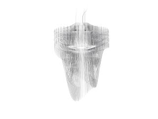 ARIA, závěsné svítidlo SLAMP by Zaha Hadid Barva: Průhledná, Velikost: L