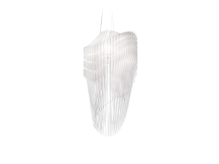 AVIA, závěsné svítidlo SLAMP by Zaha Hadid Barva: Slábnoucí bílá, Velikost: L