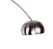 Cosmo, designová stolní lampa Barva: Černý podstavec - stříbrná