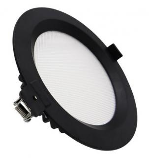 Dasty, vestavené svítidlo s IP44 Barva: Černá, Konfigurace: 3cct On/off, Ø - Průměr: 19cm