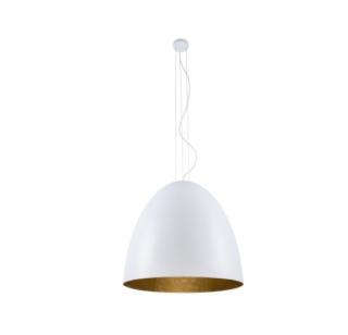 Designové závěsné svítidlo EGG Nowodvorski Barva: Bílo - měděná, Velikost: L- ⌀ 55cm